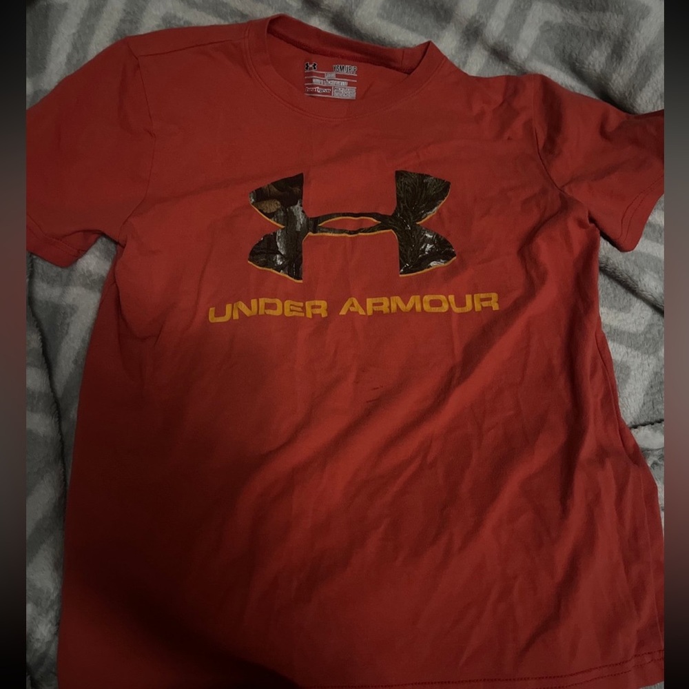 boys under armor shirt